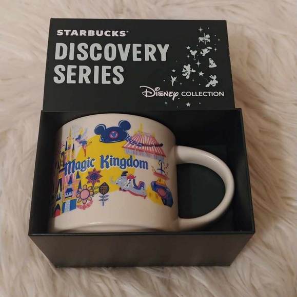 ☕FIRM! NWT DISNEY PARKS COLLECTION X STARBUCKS DISCOVERY SERIES MAGIC KINGDOM MU - Picture 3 of 12